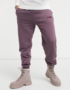 Фиолетовые джоггеры с логотипом Mennace-Сиреневый