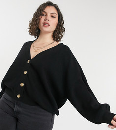 Черный кардиган Cotton On Curve-Черный цвет Cotton:On Plus