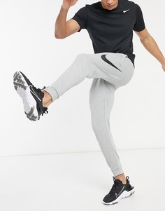 Серые джоггеры с логотипом-галочкой Nike Training Swoosh-Серый