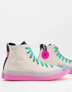 Высокие кеды песочного цвета Converse Chuck Taylor All Star CX-Коричневый цвет