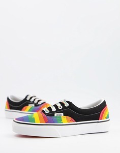 Радужные кроссовки Vans Era-Многоцветный