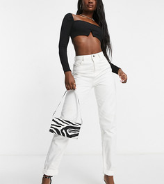 Белые оригинальные джинсы в винтажном стиле ASOS DESIGN Tall-Кремовый