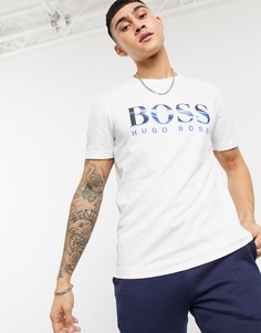 Белая футболка BOSS Athleisure Tee 3-Белый