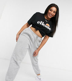 Черна футболка бойфренда ellesse plus-Черный цвет