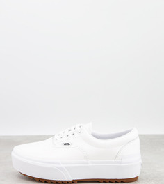 Белые кроссовки Vans-Белый