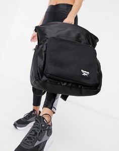 Черный рюкзак в функциональном стиле Reebok