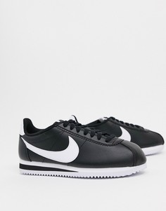 Черные кроссовки Nike Classic Cortez-Черный