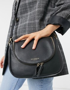 Черная сумка через плечо Paul Costelloe-Черный цвет