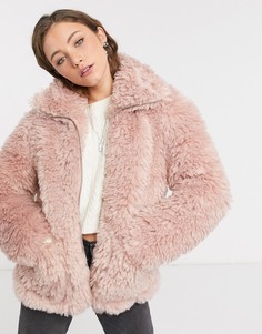 Розовая куртка Topshop-Розовый цвет