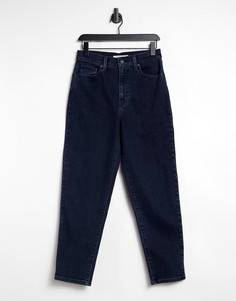 Темно-синие суженные книзу джинсы с завышенной талией Levis-Голубой Levis®