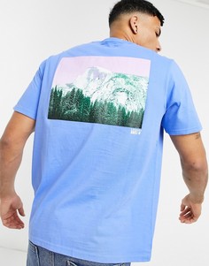 Голубая футболка свободного кроя в винтажном стиле с логотипом Levis-Голубой Levis®