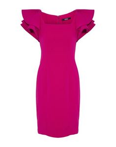 Платье до колена Badgley Mischka