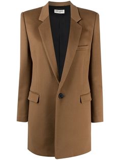 Saint Laurent однобортный пиджак