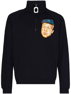 JW Anderson толстовка с аппликацией