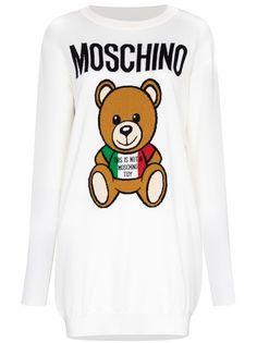 Moschino платье мини Teddy Bear