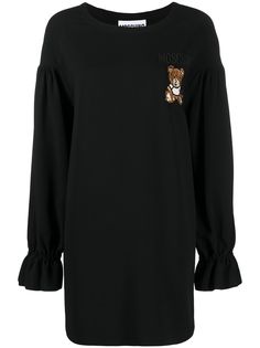 Moschino платье с рукавами бишоп