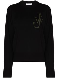 JW Anderson свитер с логотипом Anchor
