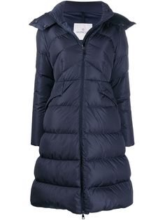 Moncler пуховик Agot длины миди