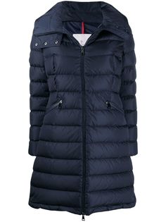 Moncler пуховик Flammette длины миди