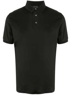 Emporio Armani рубашка поло с короткими рукавами и логотипом