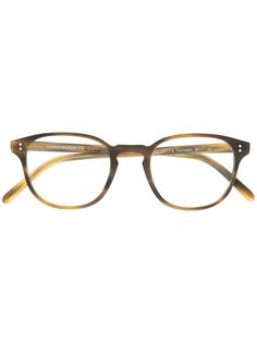 Oliver Peoples очки Fairmont в круглой оправе