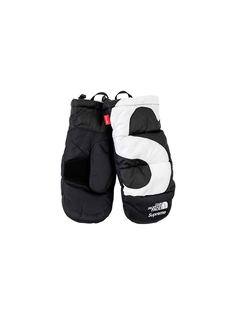 Supreme перчатки Nuptse из коллаборации с The North Face