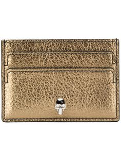 Alexander McQueen футляр для карт с бляшкой с черепом
