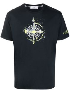 Stone Island футболка с короткими рукавами и логотипом
