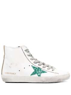 Golden Goose высокие кеды Francy
