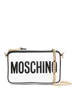 Moschino сумка на плечо с логотипом