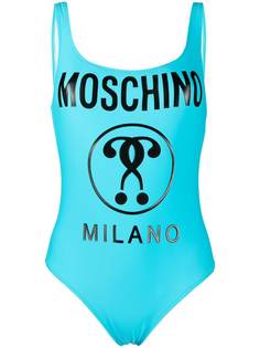 Moschino купальник Double Question Mark