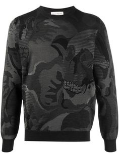 Alexander McQueen толстовка с абстрактным принтом