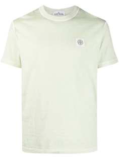 Stone Island футболка с нашивкой-логотипом