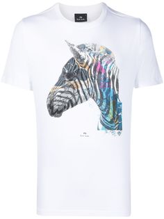 PS Paul Smith футболка с принтом