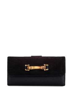 Gucci Pre-Owned кошелек Bamboo с пряжкой Horsebit