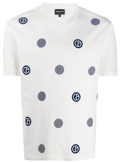 Giorgio Armani футболка с логотипом