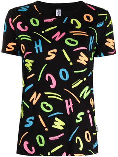 Moschino футболка с логотипом