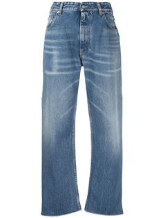 MM6 Maison Margiela широкие джинсы средней посадки