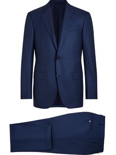 Ermenegildo Zegna костюм с однобортным пиджаком