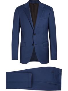 Ermenegildo Zegna костюм-двойка с однобортным пиджаком