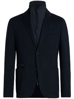 Ermenegildo Zegna пиджак из ткани High Performance