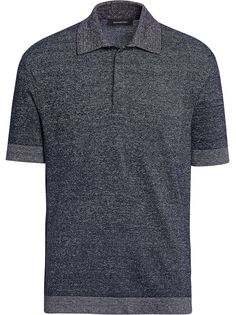 Ermenegildo Zegna рубашка поло в двух тонах