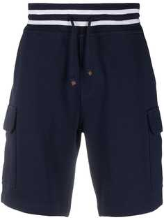 Brunello Cucinelli спортивные шорты с кулиской