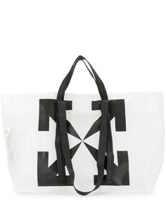 Off-White сумка-тоут с логотипом Arrows