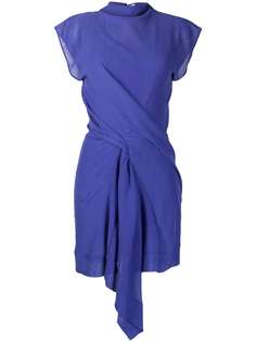 Nina Ricci драпированное платье мини