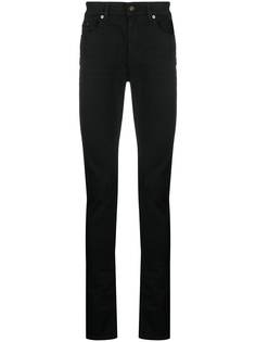 Saint Laurent джинсы кроя слим с пятью карманами