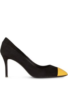 Giuseppe Zanotti двухцветные туфли с заостренным носком