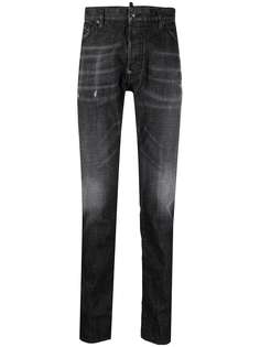 Dsquared2 джинсы с эффектом потертости