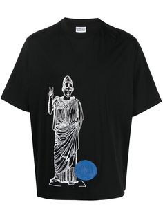 Marcelo Burlon County of Milan футболка с графичным принтом