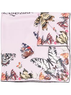 Alexander McQueen платок Butterfly Decay